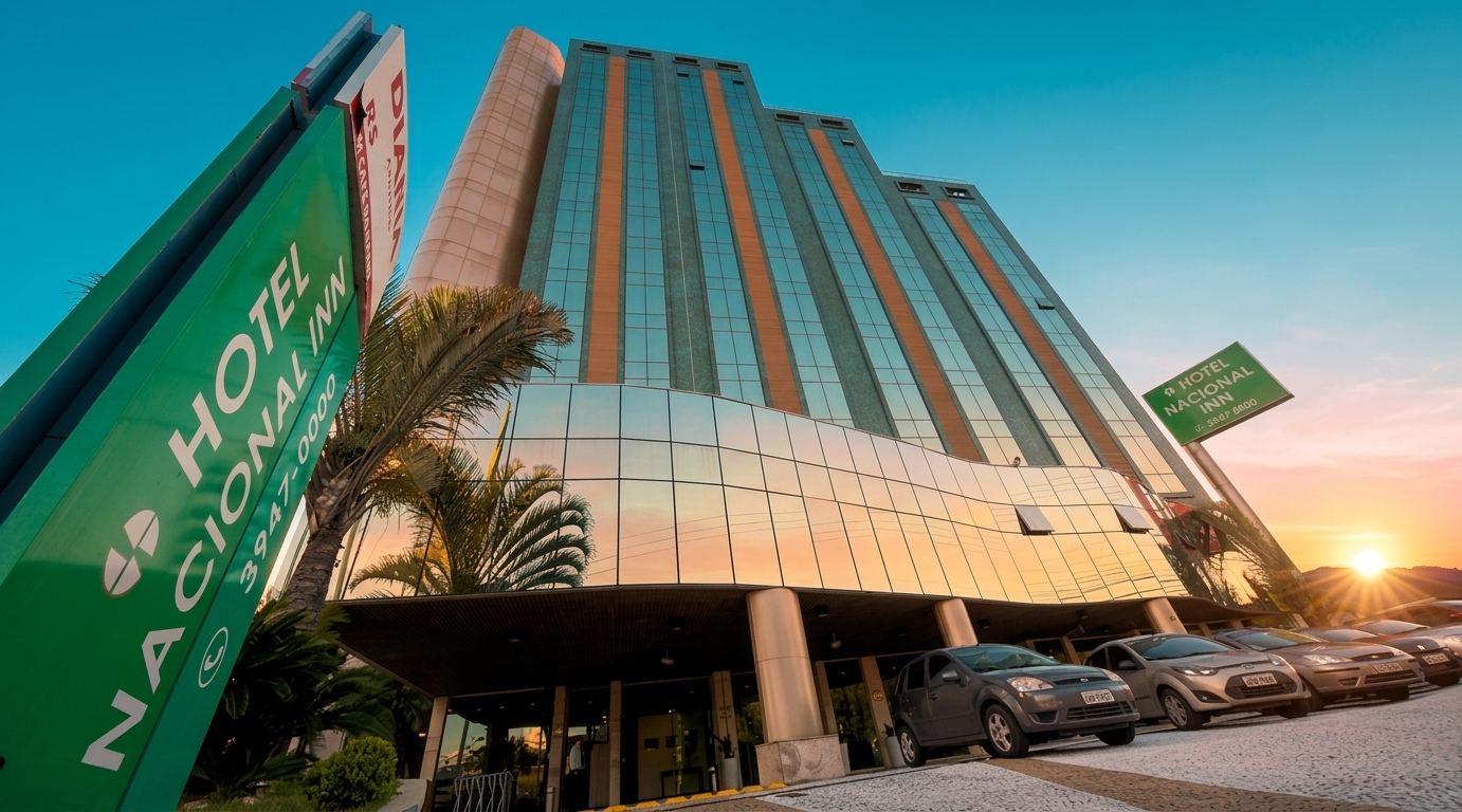 Fachada do Hotel Nacional Inn São José dos Campos